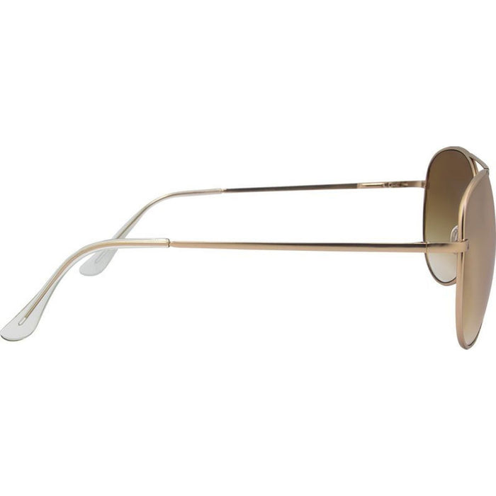 3502, Matte Gold/Brown Gradient Lenses