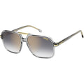 350/S, Transparent Grey/Grey Gold Mirror Lenses