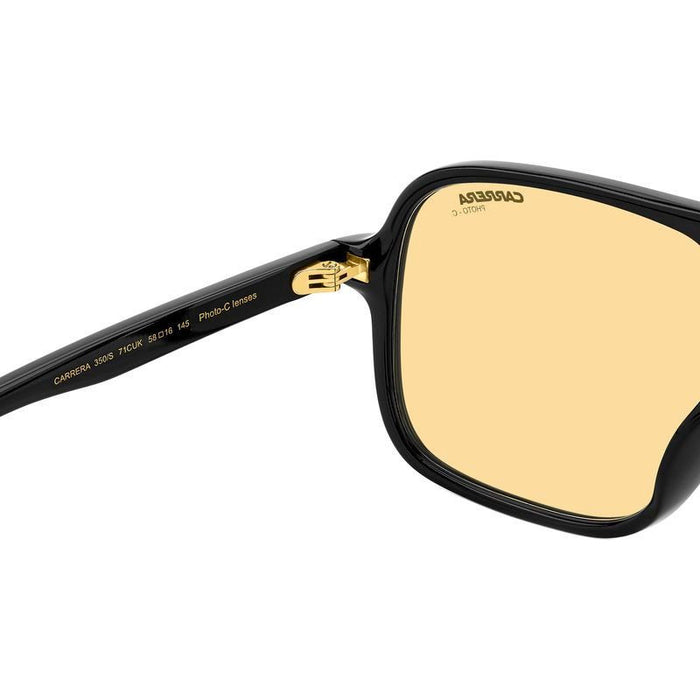 350/S, Black/Yellow Photochromic Lenses