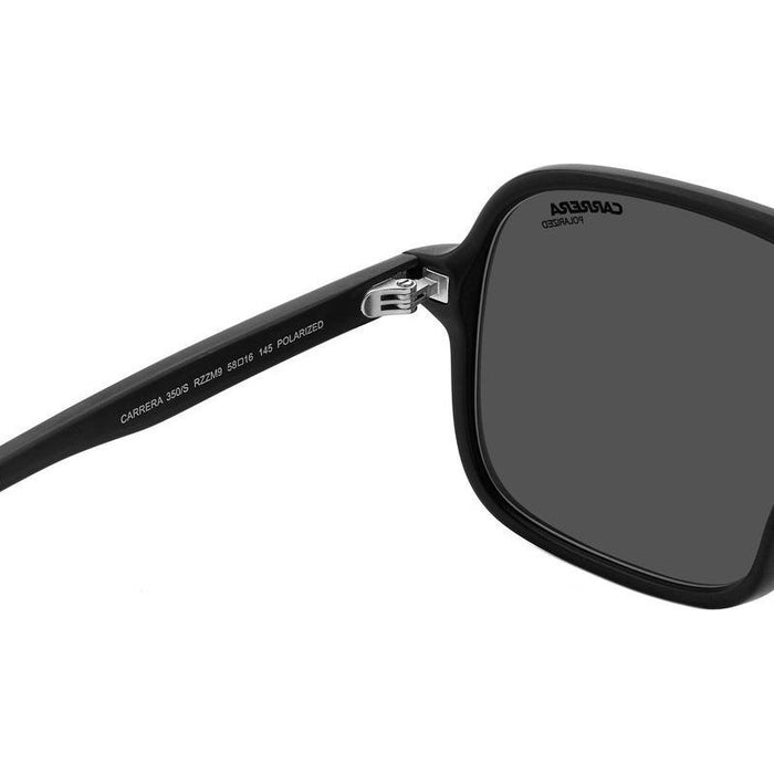 350/S, Matte Black/Dark Grey Polarised Lenses