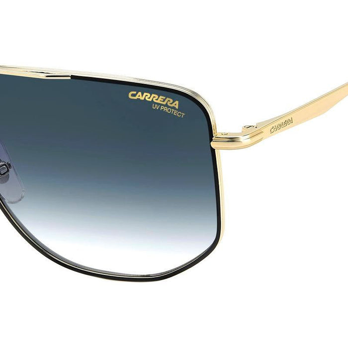 355/S, Gold Black/Dark Blue Gradient Lenses