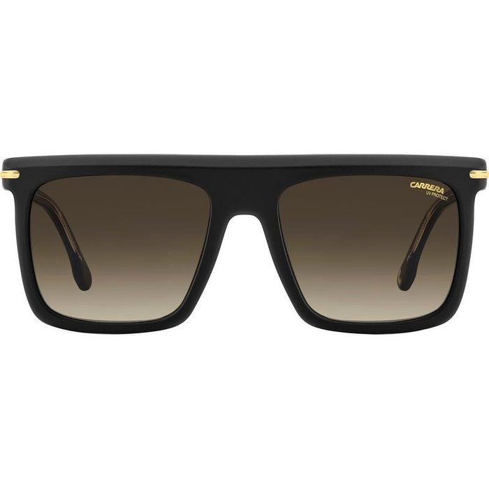359/S, Matte Black Gold/Black Brown Gradient Lenses