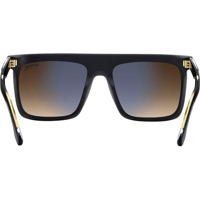 359/S, Matte Black Gold/Black Brown Gradient Lenses