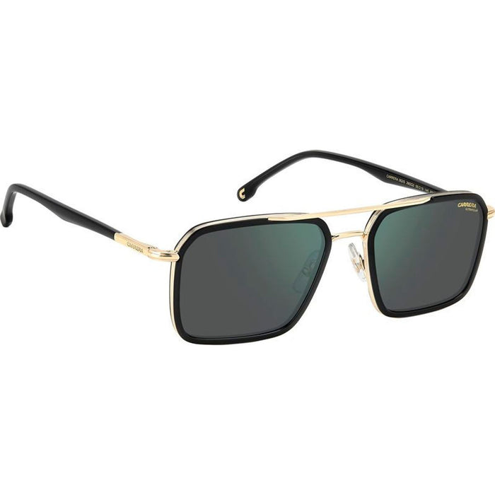 362/S, Black and Gold/Grey Green Mirror Polarised Lenses