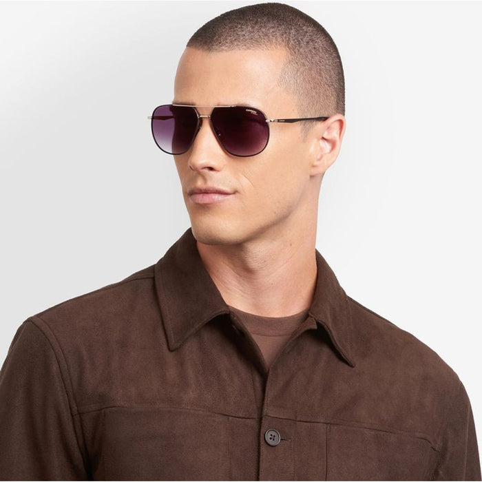 363/S, Gold and Black/Green Gradient Gold Mirror Lenses