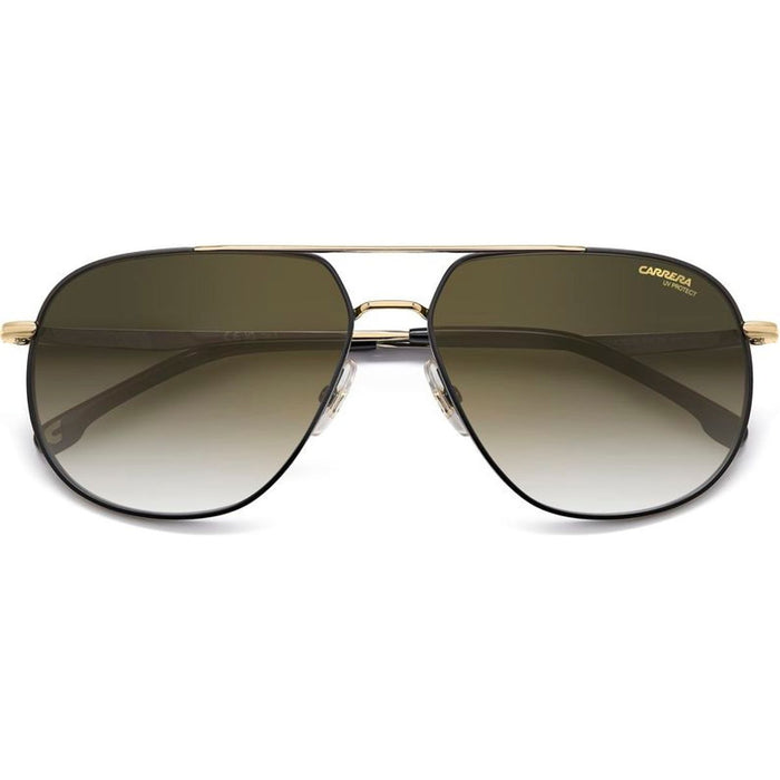 363/S, Gold and Black/Green Gradient Gold Mirror Lenses