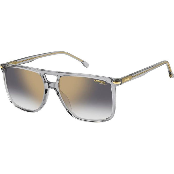 366/S, Grey/Grey Gradient Gold Mirror Lenses