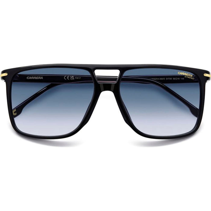 366/S, Black/Dark Blue Gradient Lenses