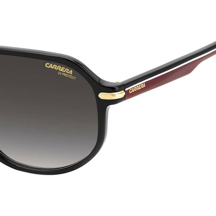 375/S, Black and Red/Dark Grey Gradient Lenses