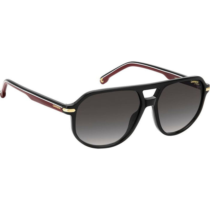 375/S, Black and Red/Dark Grey Gradient Lenses