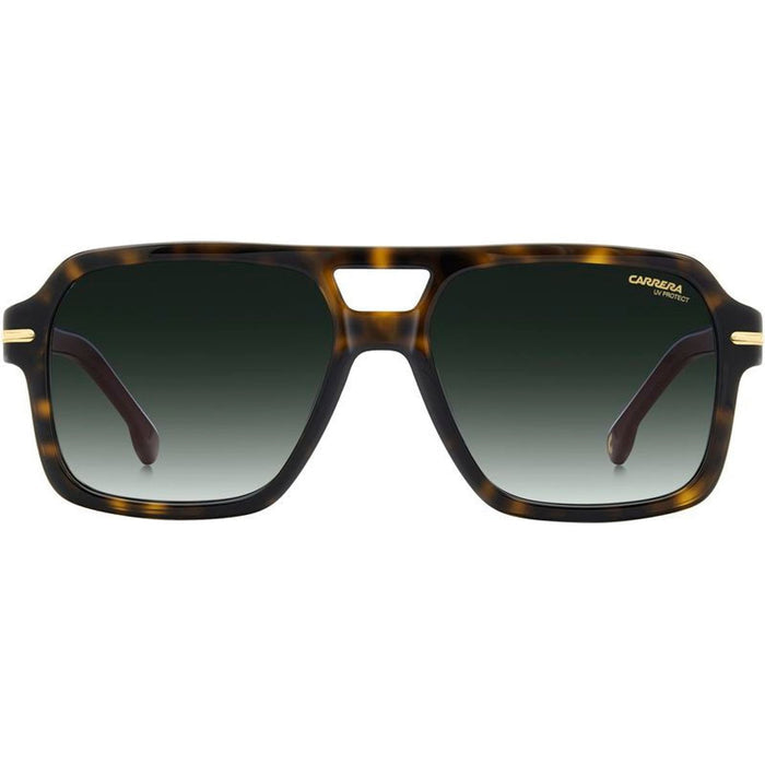 377/S, Dark Havana/Green Gradient Lenses