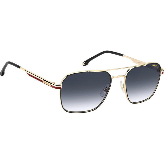 379/S, Gold and Striped Red/Dark Blue Gradient Lenses