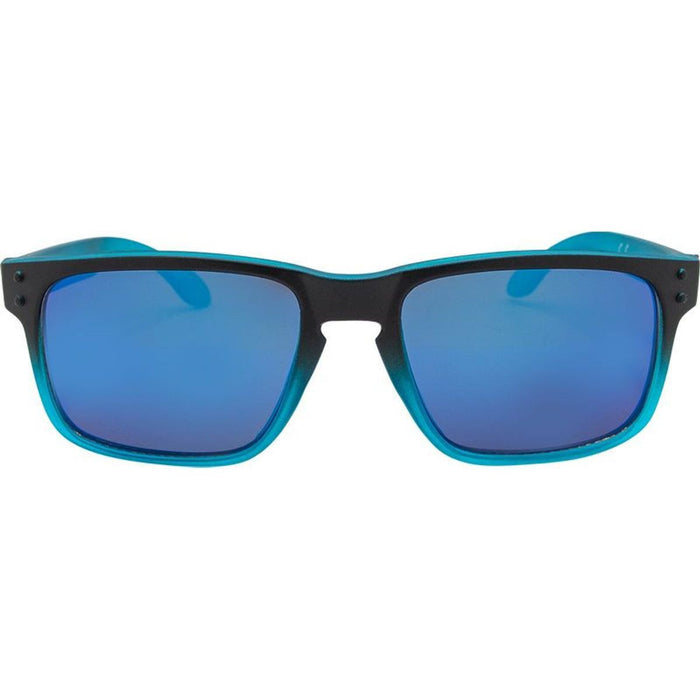 3829, Black Gradient Blue/Blue Mirror Lenses