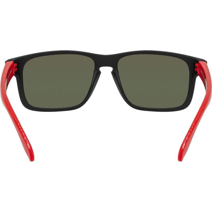 3829, Black Red/Orange Mirror Lenses
