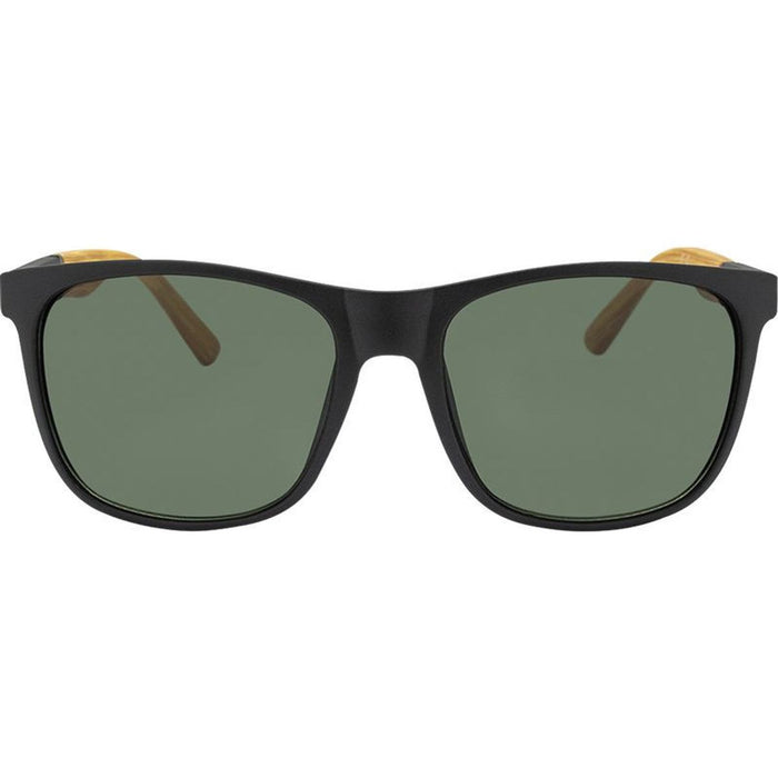3880, Black Wood/Green Lenses
