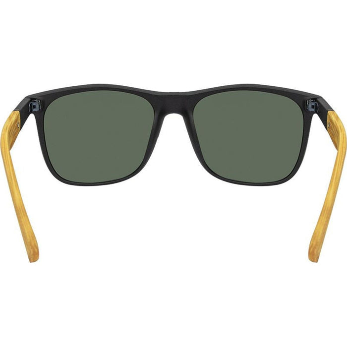 3880, Black Wood/Green Lenses