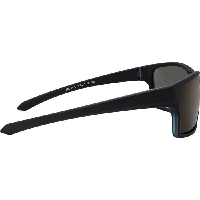 3948, Matte Black and Blue/Blue Mirror Polarised Lenses