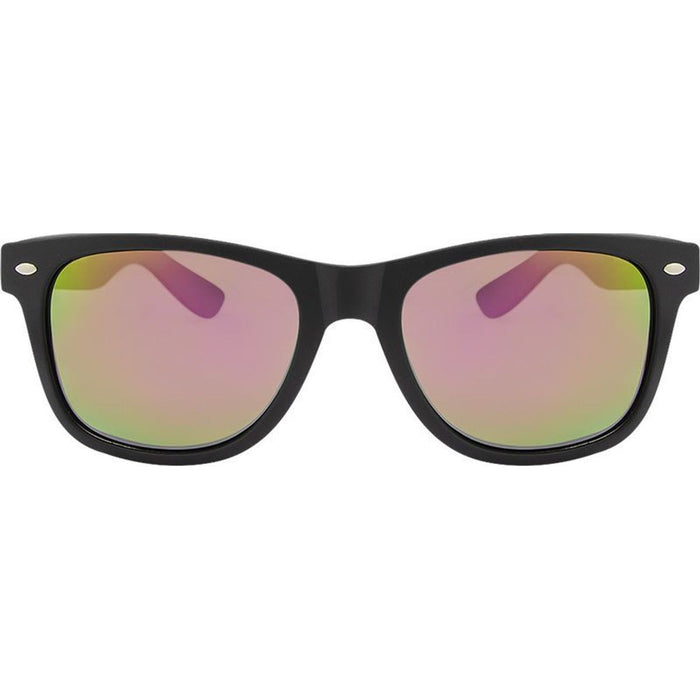5842, Black/Pink Mirror Polarised Lenses