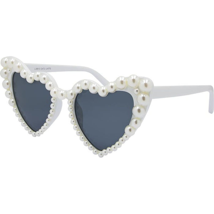 5913, White Pearls/Smoke Lenses