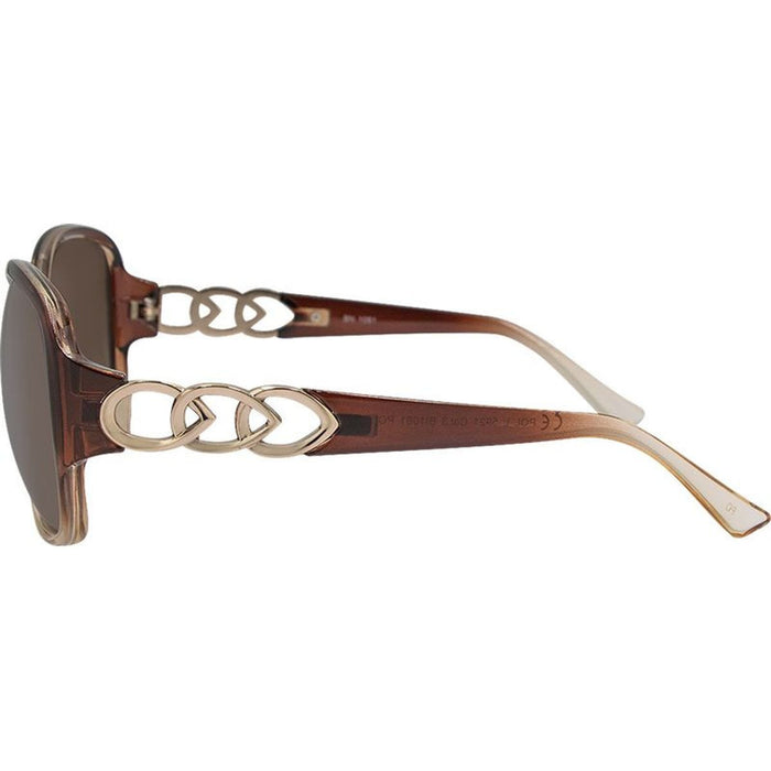 5921, Brown/Brown Gradient Polarised Lenses