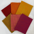 6 Fat Quarters Handloom Hot Colorway