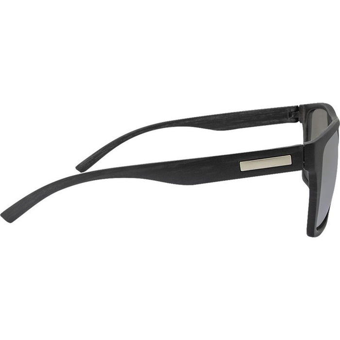 6052, Black Wood/Silver Mirror Lenses