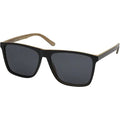 6265, Matte Black Wood/Grey Polarised Lenses