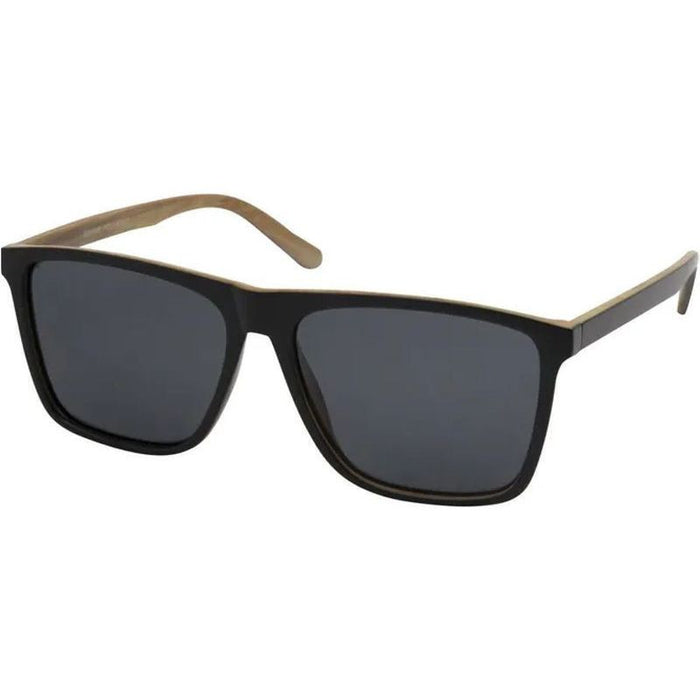 6265, Matte Black Wood/Grey Polarised Lenses