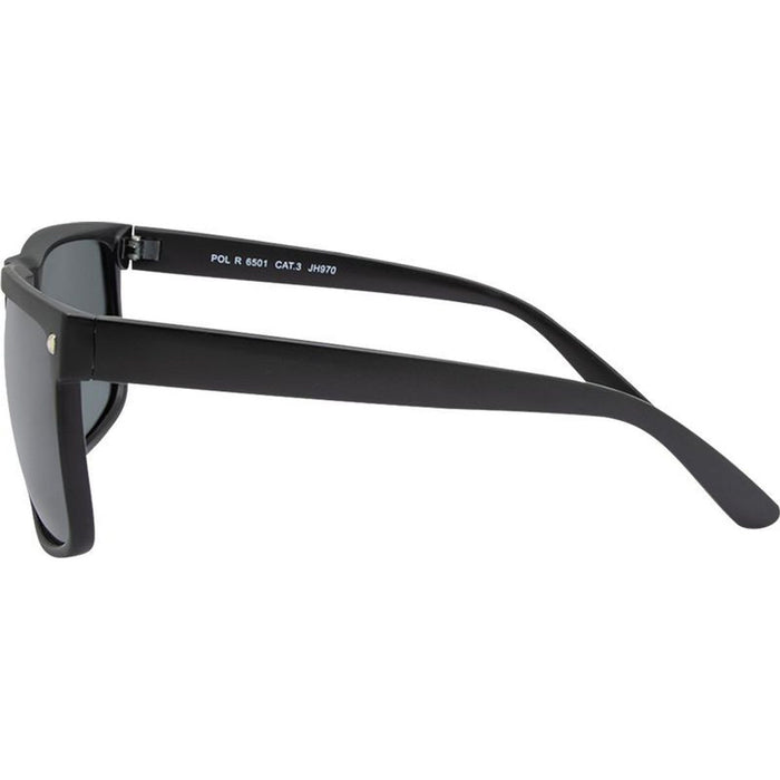6501, Matte Black/Smoke Polarised Lenses