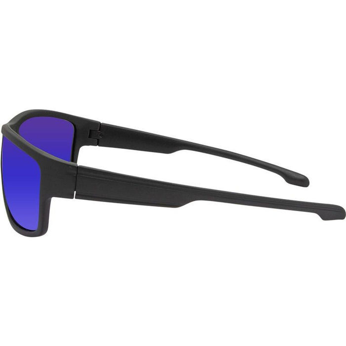 6610, Matte Black/Blue Mirror Polarised Lenses