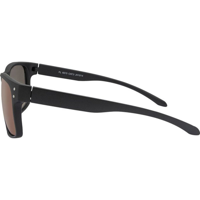 6670, Matte Black/Green Mirror Lenses