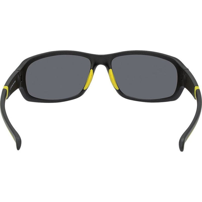 7025, Matte Black and Yellow/Yellow Blue Mirror Lenses