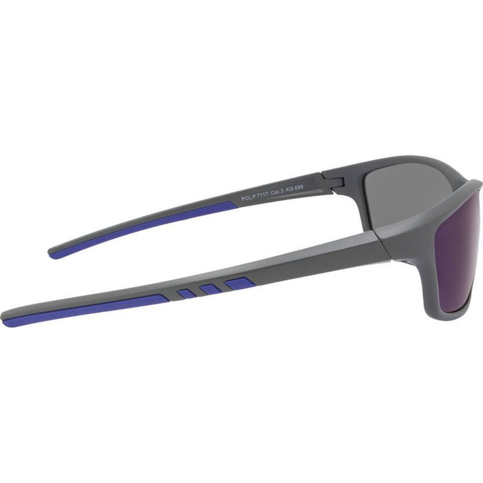 7117, Grey/Blue Mirror Polarised Lenses
