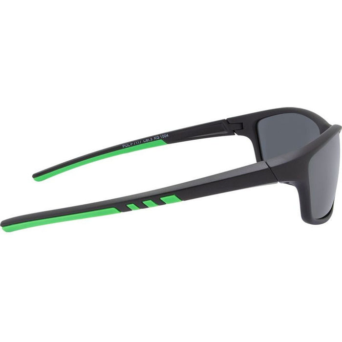 7117, Matte Black/Smoke Polarised Lenses