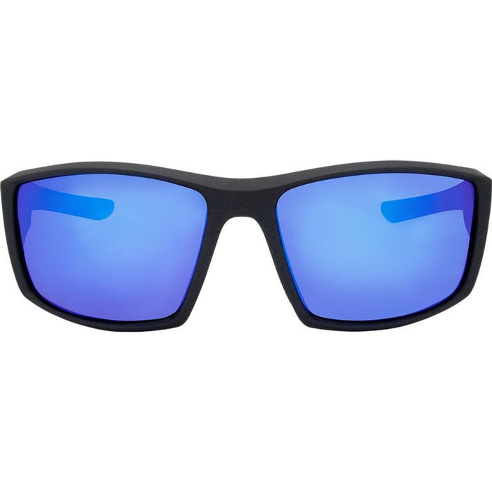7401, Matte Gunmetal/Blue Mirror Polarised Lenses