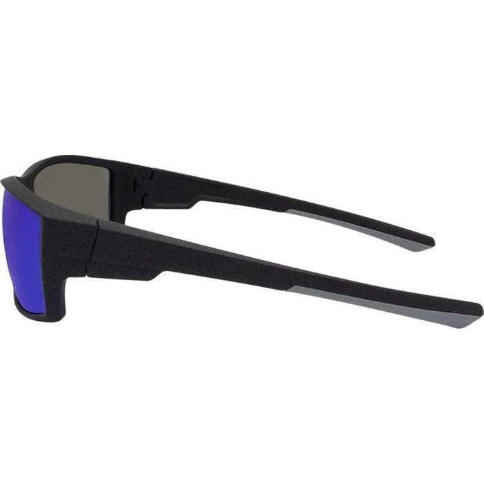 7401, Matte Gunmetal/Blue Mirror Polarised Lenses