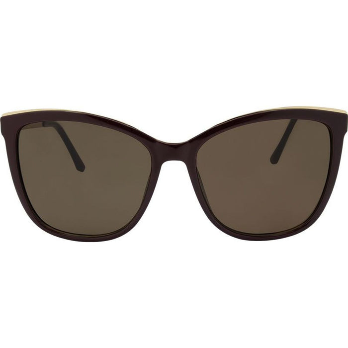 7445, Burgundy/Brown Lenses