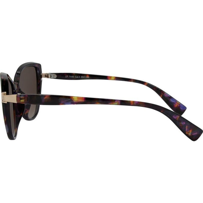 7446, Translucent Tort/Brown Gradient Lenses