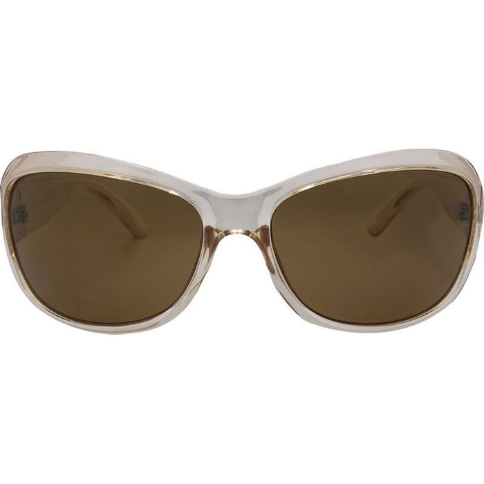 7447, Translucent Beige/Brown Lenses