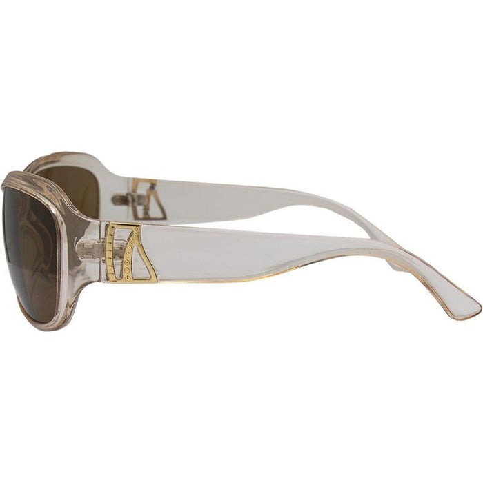 7447, Translucent Beige/Brown Lenses