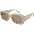 7450, Beige Flower/Brown Polarised Lenses
