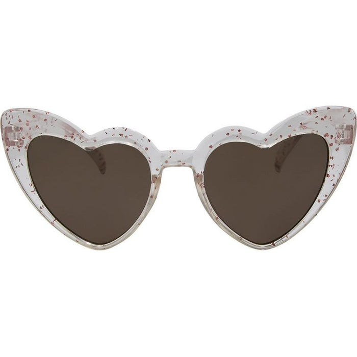7453, Pink Glitter/Brown Lenses