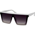 7665, White/Smoke Gradient Lenses