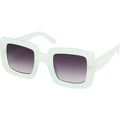 7692, Milky Blue/Smoke Gradient Lenses