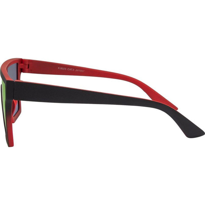 8023, Black/Red Mirror Lenses
