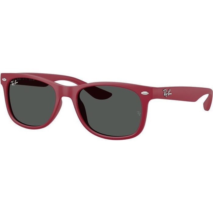 9052S Junior New Wayfarer, Rubber Bordeaux/Dark Grey Lenses