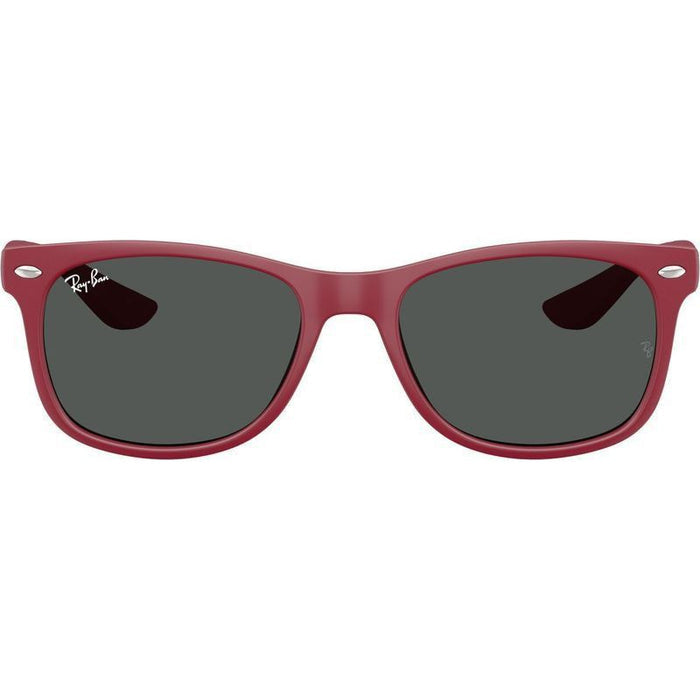 9052S Junior New Wayfarer, Rubber Bordeaux/Dark Grey Lenses