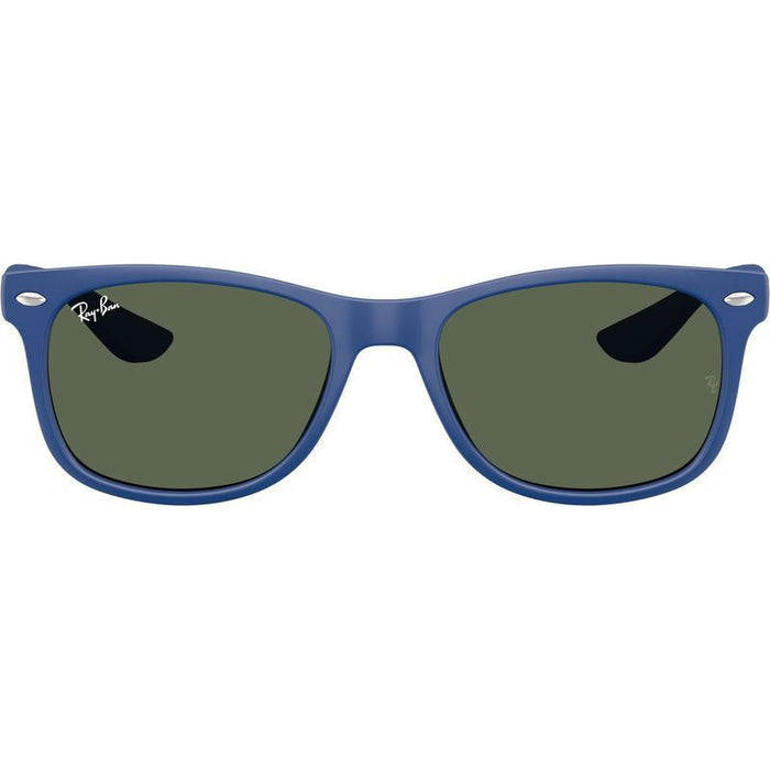 9052S Junior New Wayfarer, Rubber Blue/Dark Green Lenses