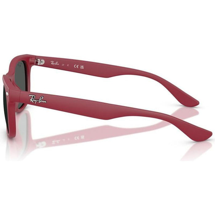 9052S Junior New Wayfarer, Rubber Bordeaux/Dark Grey Lenses
