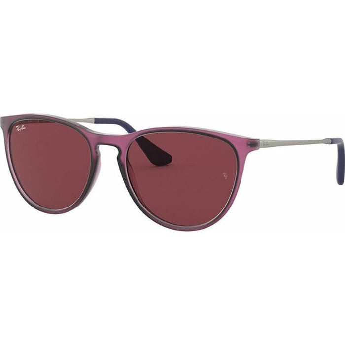 9060S Junior Erika, Rubber Transparent Fuchsia/Dark Violet Lenses
